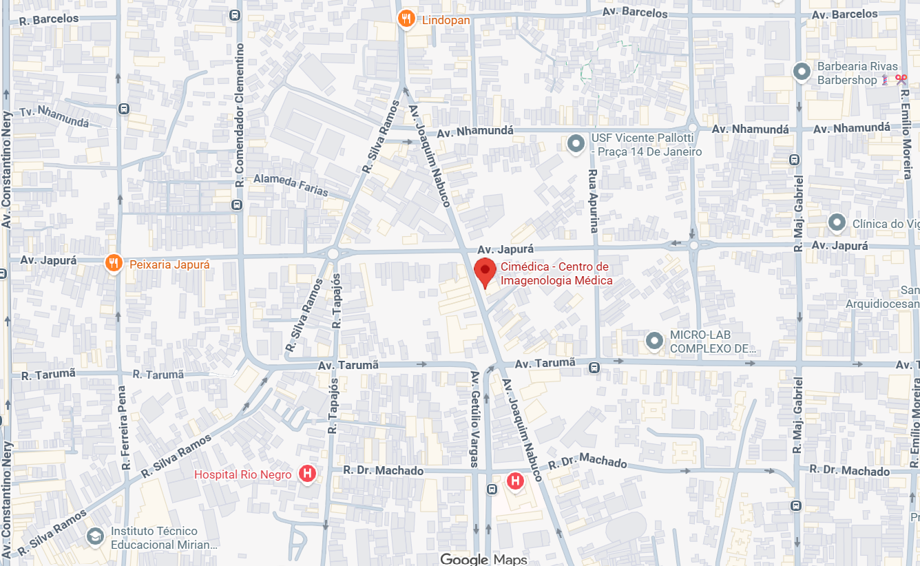 Localização Cimédica no mapa